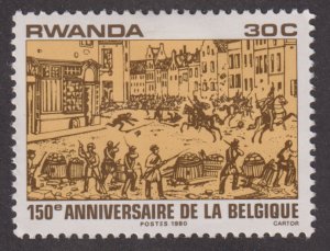 Rwanda 994 Belgian War of Independence 1980