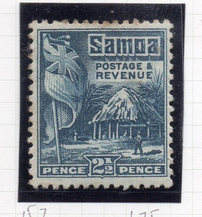 Samoa 1920s Early Issue Fine Mint Hinged 2.5d. 174671