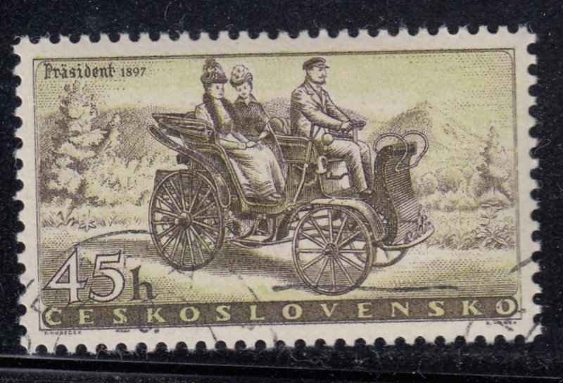 Czechoslovakia   1958 Czech Motor Industry Commemoration -used