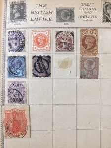 Rowland Hill Old M&U Collection (Apx600) India China Africa Japan USA (SK209) 