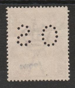 NWPI NEW GUINEA 1919 KGV OS 4D VIOLET USED