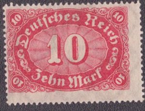 Germany 195 1922 MH