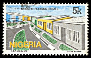 Nigeria 490, used, Modern Housing Estate