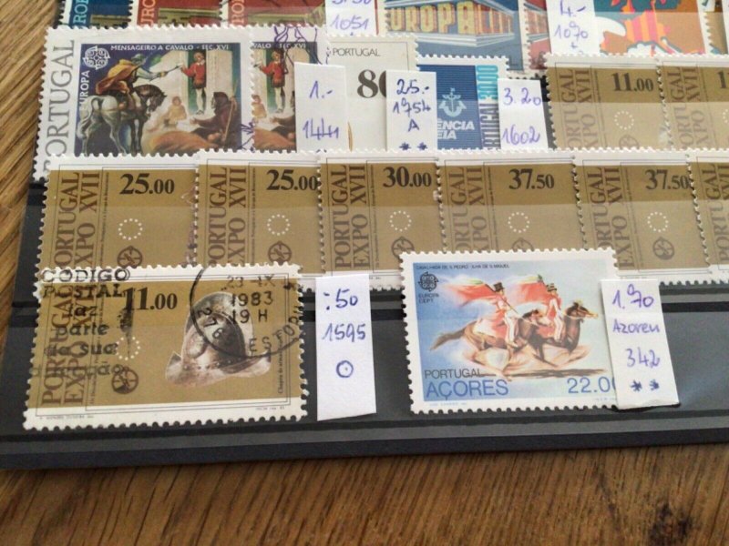 Portugal mint never hinged and used stamps A11800