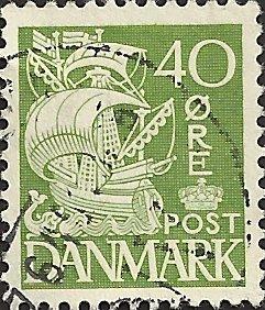 DENMARK -  #238 - Used - SCV-0.25