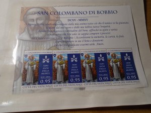 Vatican City  Year  2015  Death of St C. Bobbio MNH