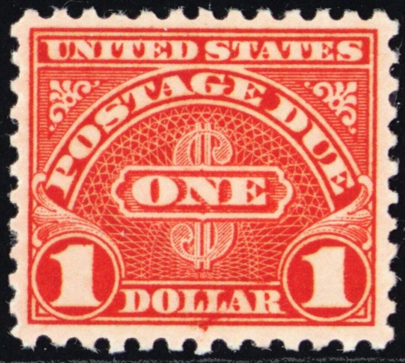 J87, Mint VF NH $1 Postage Due Stamp ** Stuart Katz