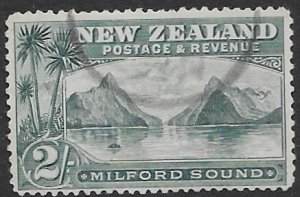 New Zealand 82  1898  2 shilling  fine used