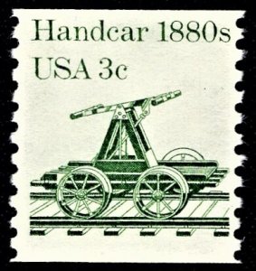 US 1898 MNH VF 3 Cent Handcar 1880's Coil