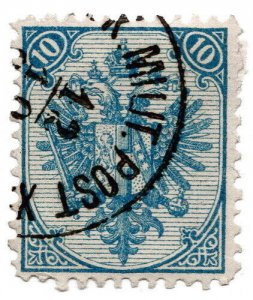 (I.B) Austria/Hungary Postal : Military Post 10h