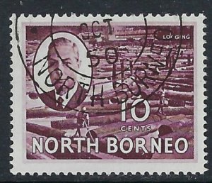 North Borneo 250 Used 1950 issue (ak3178)