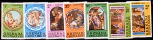 Grenada Grenadines 1976 SC# 197-203 Christmas MNH-OG E28