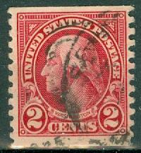 USA - Scott 599 w/ Circular Cancel