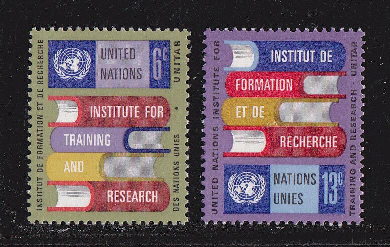 UN - NY # 192-193, UNITAR, Mint NH, 1/2 Cat.