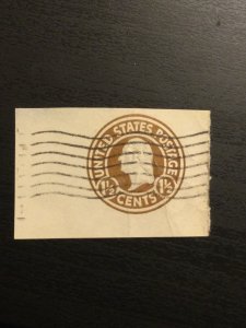 US SC# U481 Washington Cut Square Used