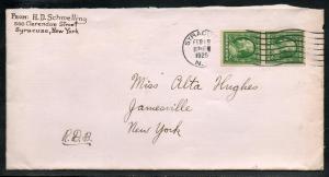 US #343/383 Imperf Pair Syracuse NY 1925 B656