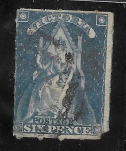 Victoria Scott #30 Used 6p Queen Victoria on Throne 2020 CV $28.00