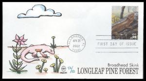 #3611e Broadhead Skink Wilson FDC