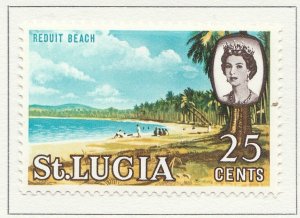 English Colonies British Colony ST. LUCIA 1964 25c MH* A28P14F27241-