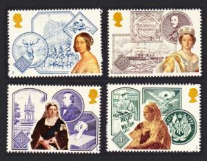 Great Britain 150th Anniversary of Queen Victoria's Accession 4v SG#1367-1370