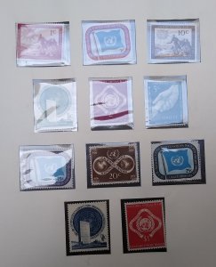Uno New York complete collection 1951-1975 MNH