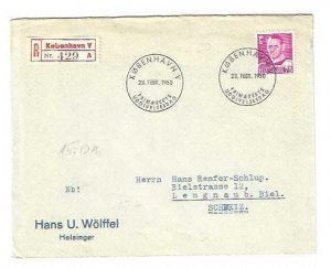 DENMARK First day cover Scott# 314