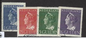 Netherlands SC#278-281 Used VF SCV$50.00...Fill a Key Spot(s)!