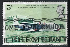 Bermuda; 1975: Sc. # 318: Used Single Stamp