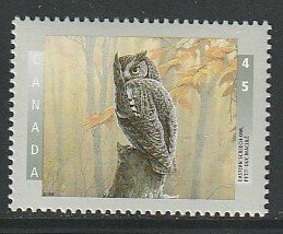 1998 Canada - Sc 1712 - MNH VF - 1 single - Birds - 3 - Eastern Screech-Owl