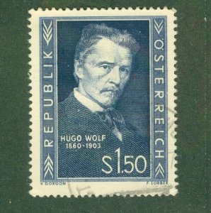 AUSTRIA 587 USED BIN $1.00