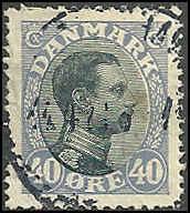 Denmark - 117 - Used - SCV-8.50
