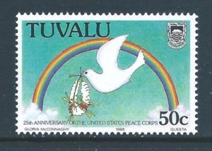 Tuvalu #362 NH Peace Corps Anniv.