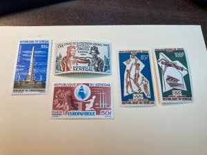SENEGAL #c34-38 1964 AIRMAIL ISSUES MINT NEVER HINGED  G183