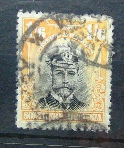 Southern Rhodesia 1924 - 1929 1/6 Used