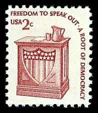 PCBstamps   US #1582 2c Freedom to Speak Out, MNH, (26)