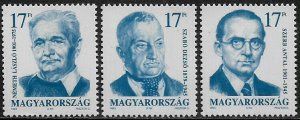 Hungary #3404-6 MNH Set - Writers