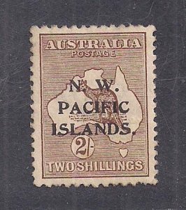 NORTHWEST PACIFIC ISLANDS SC#25 W/INVERTED WATERMARK  VF/MOG