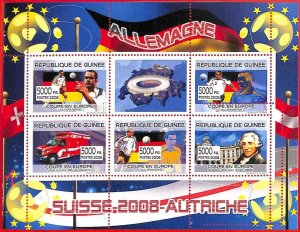 A0697 - GUINEE Guinea - MISSPERF SHEET - SPORT: Football WORLD CUP 2008 Germany