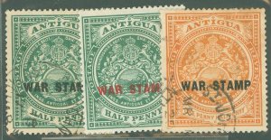 Antigua #MR1-3  Single (Complete Set)