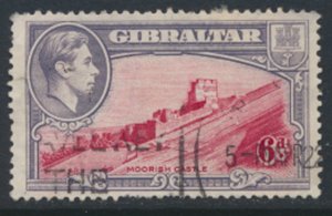 Gibraltar  SG 126  spacefiller short perfs perf 13½ SC# 113b Used see scan ...