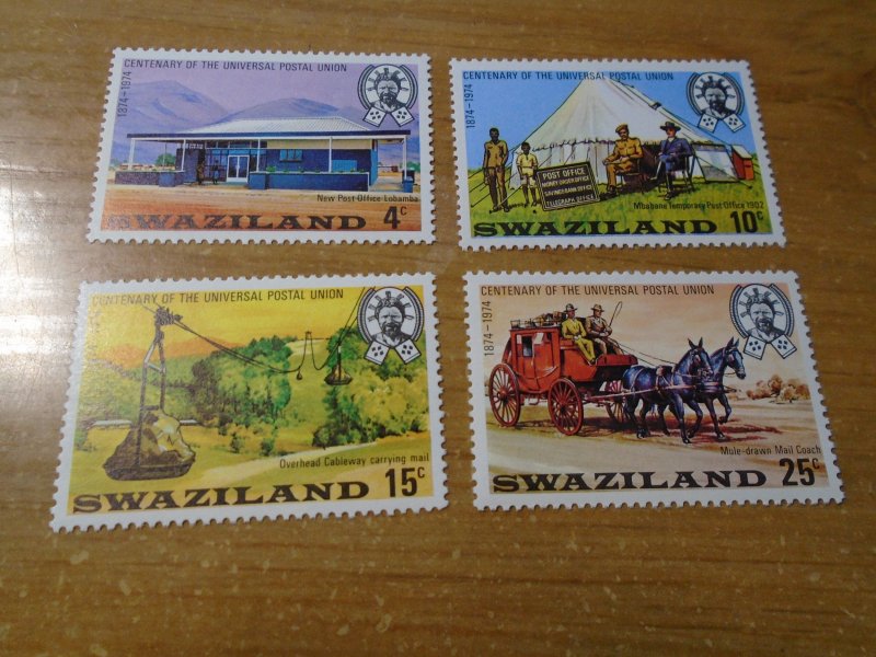 Swaziland  #  214-17  MNH