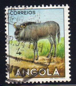 Angola 375 - Used-H - Brindled Gnu ($0.30)
