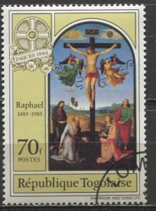 Togo; 1983: Sc. # 1165; Used CTO Single Stamp