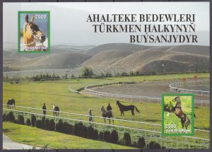 2005 Turkmenistan 193-194/B27 Horses