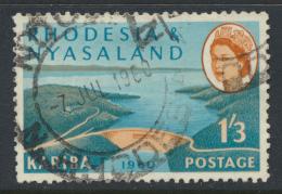 Rhodesia & Nyasaland SG 35 Sc# 175  Used Hydro Electric Scheme