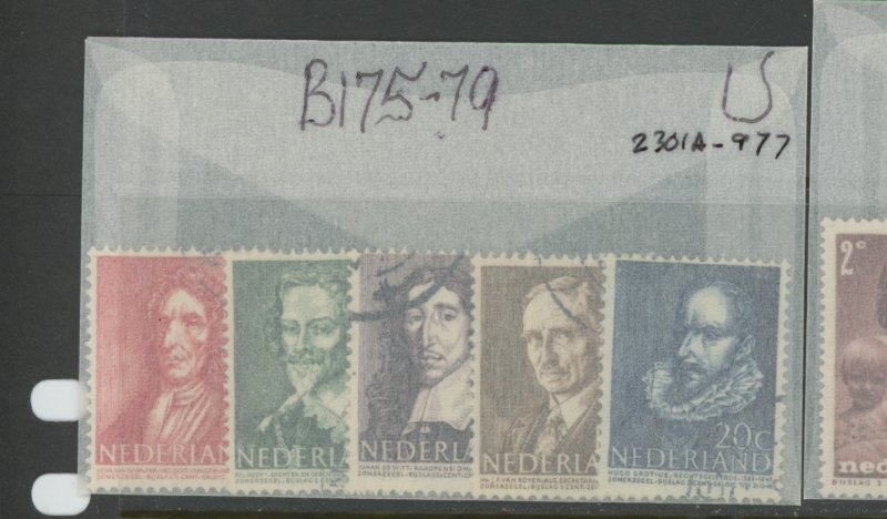 Netherlands B175-9 used (2301A 977)