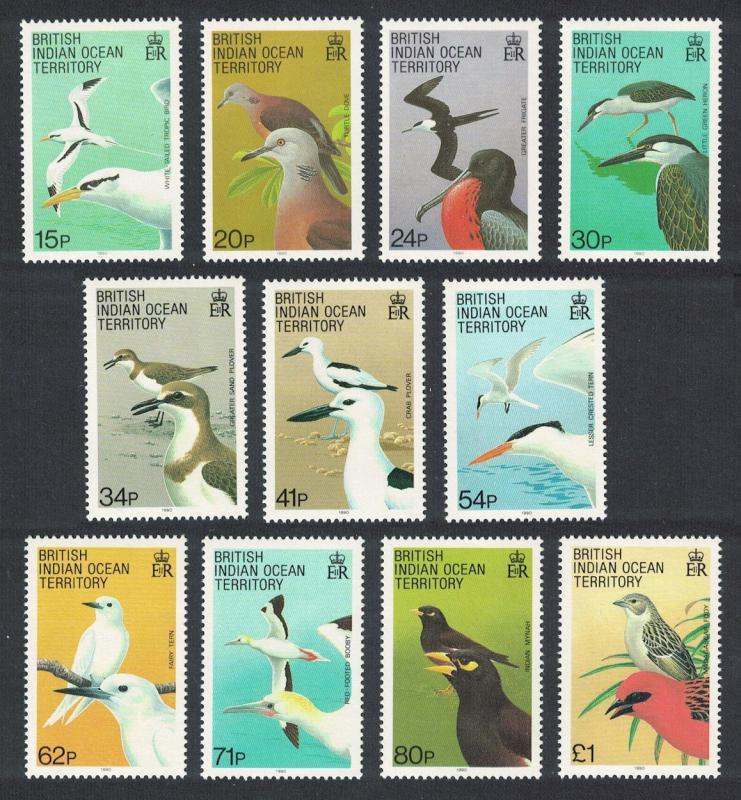 BIOT Birds 11v SG#90-101 CV£20+