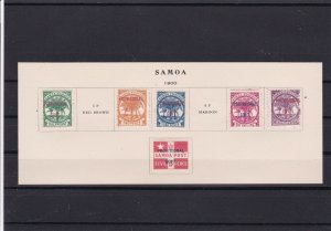 samoa 1900  mounted mint stamps ref r8817