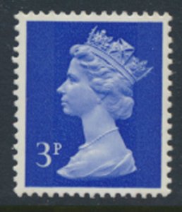 Great Britain SG X855 Sc# MH36  MNH 2 phosphor bands - Machin 3p