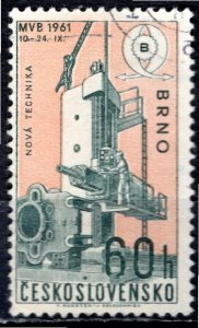 Czechoslovakia; 1961: Sc. # 1061 Used CTO Single Stamp